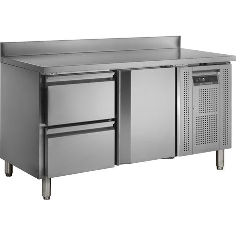 Comptoir Réfrigéré Professionnel avec Tiroirs et Etagères GN - Tefcold