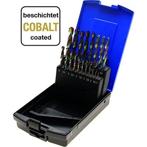 COFFRET 19 MÈCHES HSS COBALT