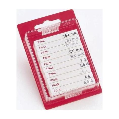 Assortiment de micro-fusibles ESKA 120.0.9 (Ø x L) 5 mm x 20 mm rapide -F- 100 pc(s) S22607