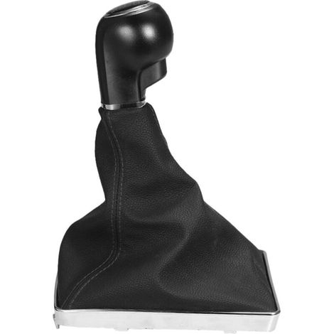 Cubierta de pomo de cambio de marchas de 6 velocidades Eosnow, funda de cuero de repuesto a prueba de polvo, para Astra III H 1.6 VAUXHALL 2004-2010 (1/4)
