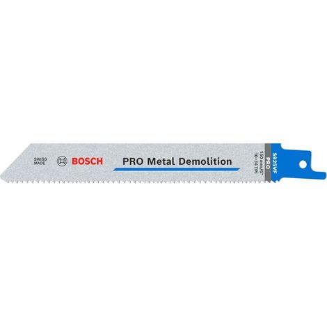 Lame de scie-sabre S 925 VF, Heavy for Metal, lot de 5 Bosch Accessories 2608657407 5 pc(s) (1/5)