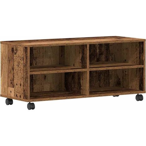 Maison Exclusive - Mobile TV Marrone 90 x 35 x 40.5 cm Legno multistrato