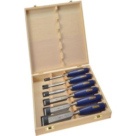 Marples Irwin M444 Blue Chip Bevel Edge Chise
