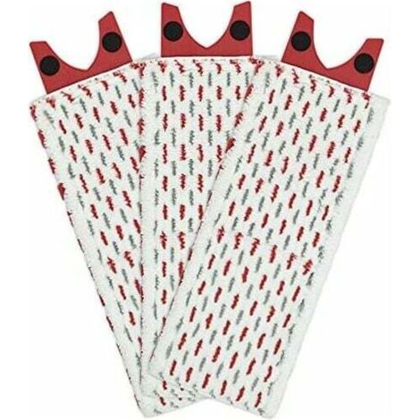 Tapis de nettoyage pour têtes de balai à franges pulvérisateur Vileda Ultramax 2 en 1, tapis de rechange en microfibre, têtes d'aspirateur remplaables pour usage domestique, têtes de balai à franges (1/4)