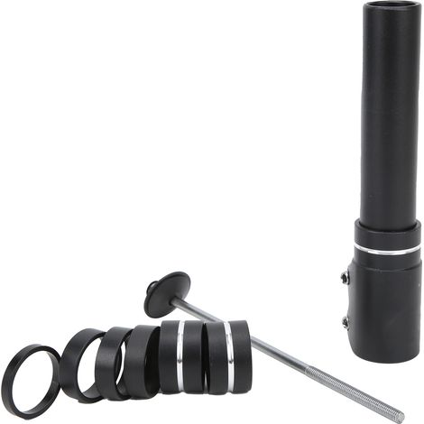 Rehausseur de potence ENLEE pour vélo, rallonge de potence de fourche, adaptateur de guidon en alliage d'aluminium pour VTT, 180 mm (1/5)