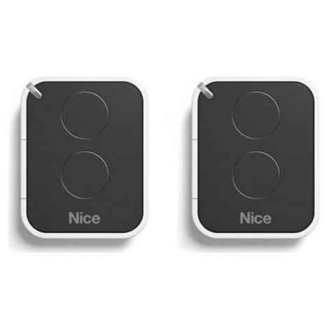 Somfy 1841026 - Télécommande Keytis RTS 2 canaux pour contrôler 2 Moteurs RTS de portails et Portes de Garage (Lot de 2) (1/5)