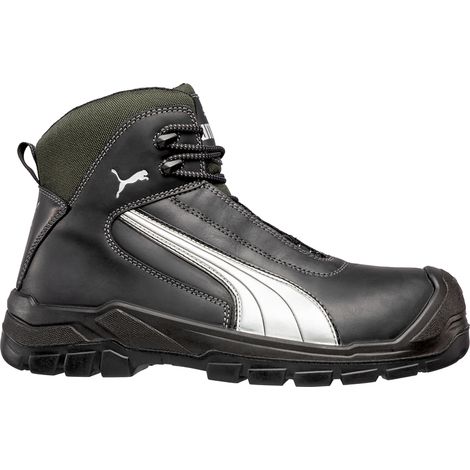 Chaussures de sécurité hautes Cascades MID S3 CI HI HRO SRC - noir/gris 48 (1/5)