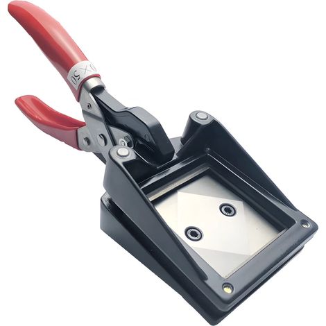 Photo Cutter - 50x50mm Manual Passport Photo Punch - For ID Photos and Custom Shapes - 1 Piece