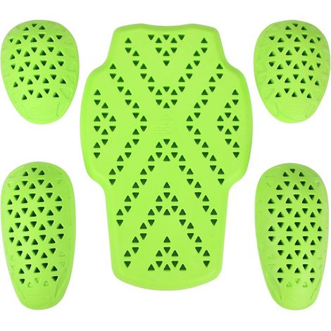 2 Protection Moto 5 Pièces, Dorsale Moto,Protection des Épaules et Protection des Coudes, Coques Amortisseurs pour Veste Moto, Cross et VTT, Unisexe Adulte (1/5)