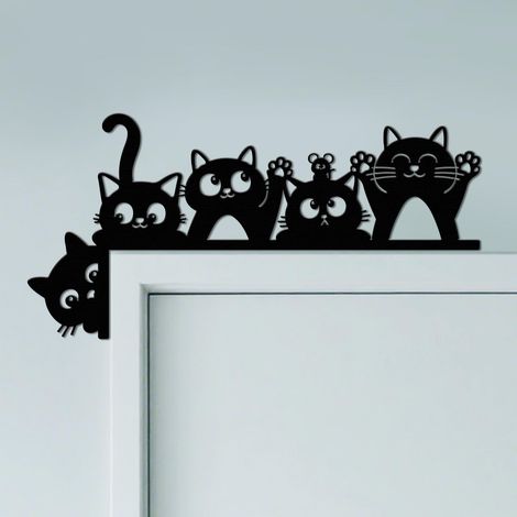 Bonsaï en porcelaine bleue et blanche Ornement de Cadre de Porte en Métal (1/5)