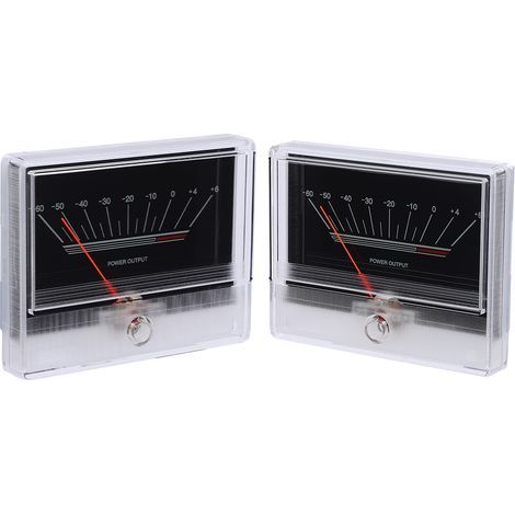 Mini-Präzisions-Audio-VU-Meter mit Hintergrundbeleuchtung – dB-Pegelanzeige für Verstärker (1/5)