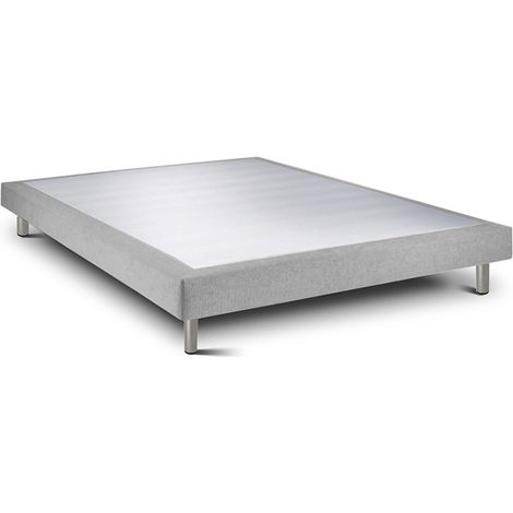 Sommier Rigide 15 Tribu Cement Pieds Métal 105x190