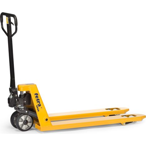 Fetra Hubwagen 1150mm Gabellänge Vollgummi Lenkräder