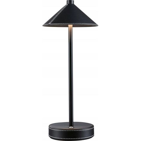 Pellini lampe à poser noire élégante tactile (1/3)