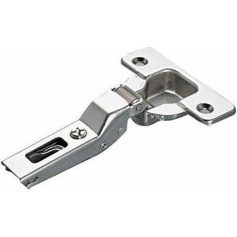 Cerniera salice x mobili collo 0 - 9 - 17 c/base clip, copriala e copricernira dimensione disponibile: collo 9 o medio
