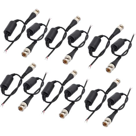 6 Paare NVL-602B-CCTV-Kamera Einkanal-Passiv-CAT5-Transmitter-Video-Transceiver (482303fcce2eb9d1346 (1/3)