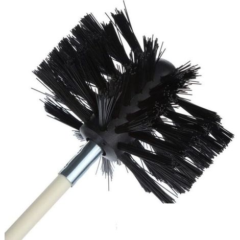 1 Brosse de Nettoyage de Cheminée, 150 mm Brosse de Remplacement pour Le Kit de Nettoyage des Poêles à Granulés, kit de Nettoyage de Conduit de Séchage, Outil Nettoyage pour Cheminées (1/5)