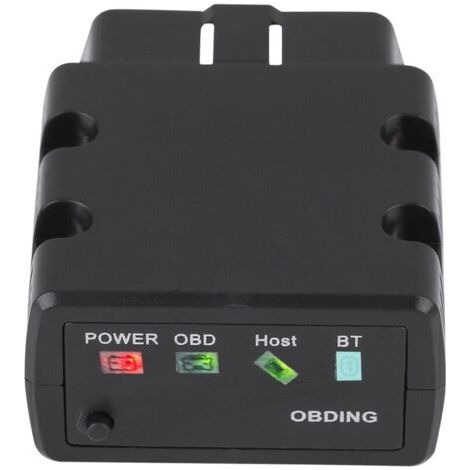 Scanner de Voiture, détection de défaut d'outil de Diagnostic de Scanner de Voiture de KW902 OBDII Bluetooth 3.0 pour Android(Noir) (1/4)