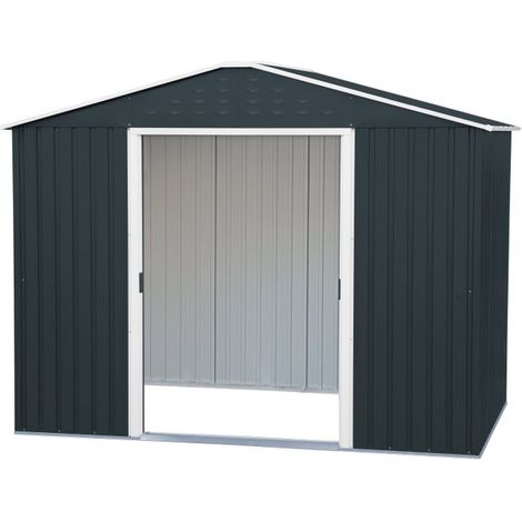 Caseta Cobertizo Metal Jardin Titan Duramax (1/5)