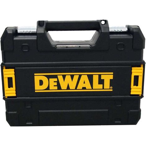 Dewalt – Coffret TSTAK II – Boîte de rangement pour outils – Résistant aux chocs et éclaboussures – Compartiments modulables pour outils