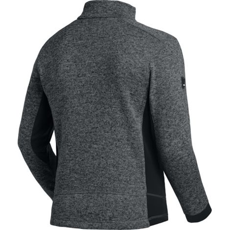 FHB Veste polaire tricotée CHRISTOPH taille XL anthracite / noir - 79595-1220-XL