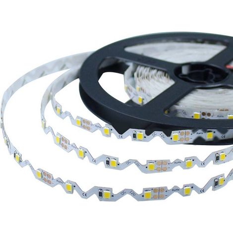 Tira De LED 12V-DC 30W 6mm Zig Zag IP20 (SMD2835 60ch/m)
