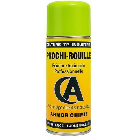 Bombe de peinture - Antirouille - Vert Claas 1607 - Prochi-rouille - Armor Chimie - 400ml