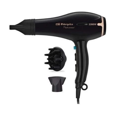 Secador de pelo 2000W Motor AC ORBEGOZO SE 2206   2 Velocidades, (1/5)