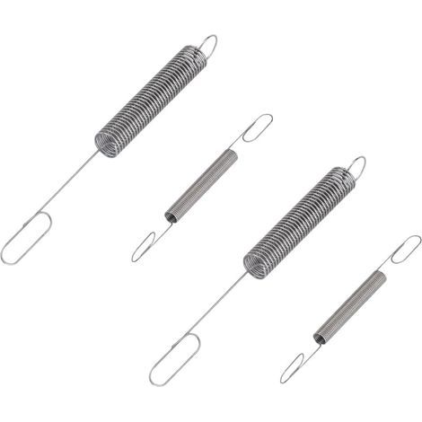 4 - Ressort carburateur - Régulateur moteur - Pour Briggs Stratton Classic Sprint - Réparation moteur tondeuse - Acier - 2 petits 2 grands (1/5)