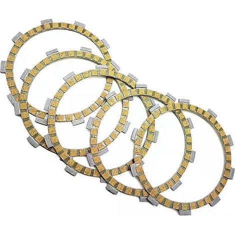Kit de 5 disques de friction d'embrayage pour motos YAMAHA RT100 (1992-2000), TTR125 (2000-2004), TTR125E (2004-2009) et RT 100 TTR 125.