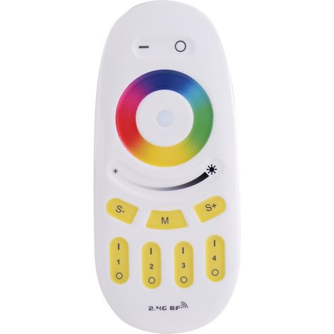 Contrôle RGBW, télécommande pratique à la mode à faible consommation d'énergie pour ampoules lampe LED (1/5)