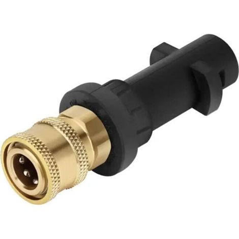 Pressure Washer Gun Adapter, Bayonet Adapter for Guns, 1/4" Quick Connect Fitting for Pressure Washers, for Water Guns and Rifles (1/4)