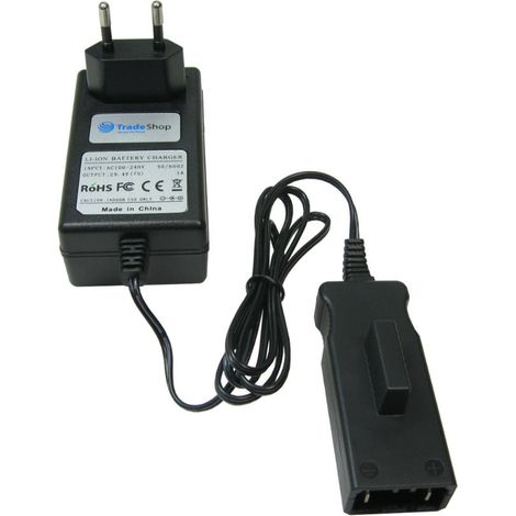 Trade-Shop 25V Li-Ion Akku Ladegerät Ladestation für Gardena 4025 883801 8838-U 8838U 8838-20 08838-20 8838-00.701.00