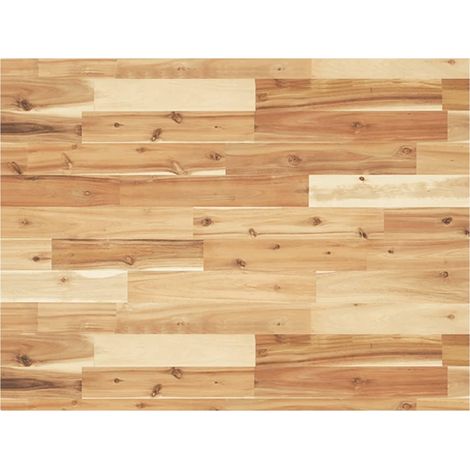 Waschtischplatte Ölbeschichtung 100x60x4 cm Massivholz Akazie (1/5)