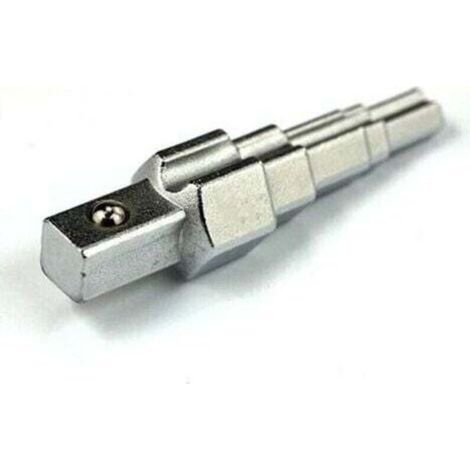 Clé Étagée Multi-usage à Cliquet pour Radiateur Robinetterie Tuyauterie en Acier au Carbone