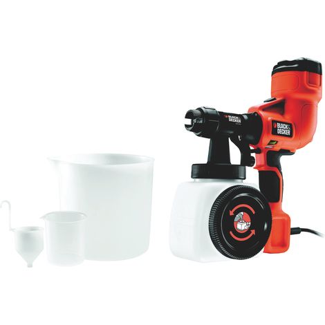 verniciatore a spruzzo elettrico black&decker "hvlp200" 400 w (1/10)