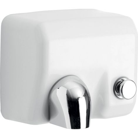 Asciugamani Elettrico Antivandalo Bianco Opaco  New Burian