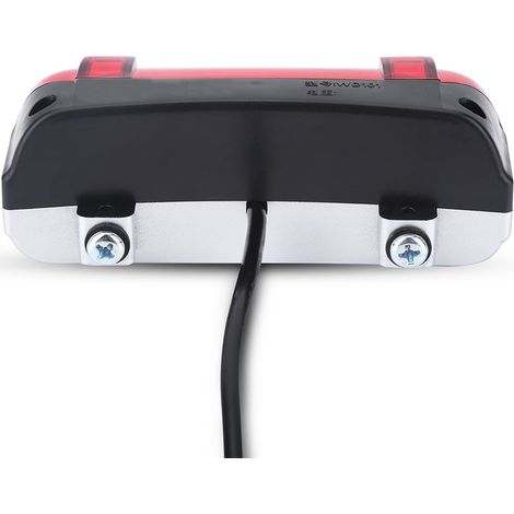 Phare arrière LED pour vélo électrique 36V, lampe de frein et signalisation, accessoire cyclisme sécurité (1/5)