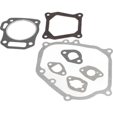 Kit Joints Cylindre Carburateur 5 Pièces, Rondelles Étanchéité Amiante pour 168F GX160 GX200, Joints Moteur Universels (1/5)