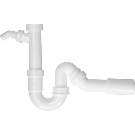 Siphon tubulaire DN40/50 avec 1 raccordement