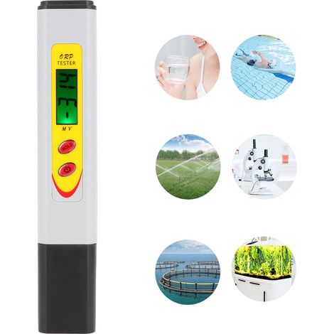 Analizador portátil de calidad del agua ORP-969: control de ORP para sistemas acuáticos (fuentes, acuarios, piscinas). (1/5)