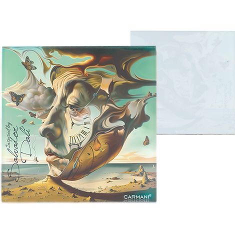 Carmani, un posavasos de cristal inspirado en las pinturas de S. Dalí. (1/2)
