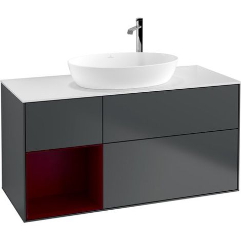 Villeroy & Boch F941HBHG meuble sous-lavabo Finion F94 (1/2)