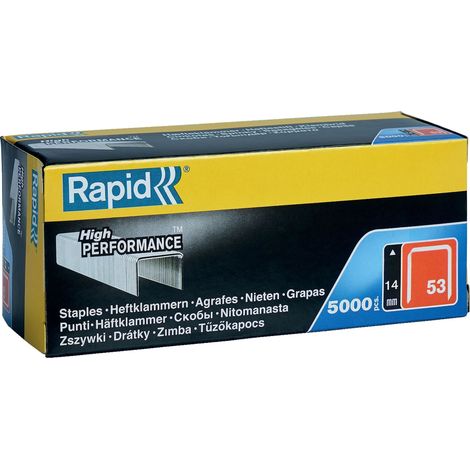 53/14B 14Mm Galvanised Staples Box 5000