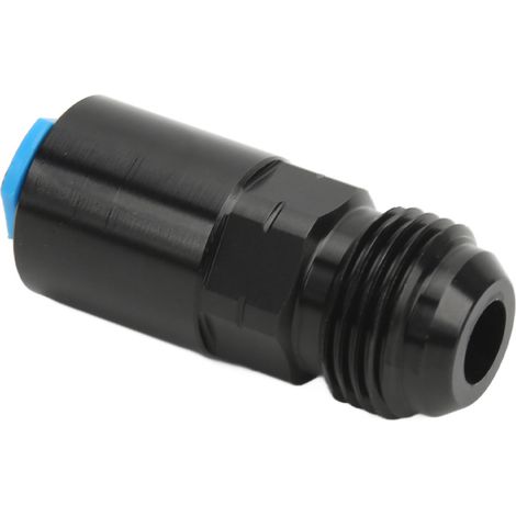 Adaptateur EFI AN mâle à déconnexion rapide, en alliage d'aluminium 6061-T6 anodisé noir, raccord à pression AN8-3/8 po (1/5)