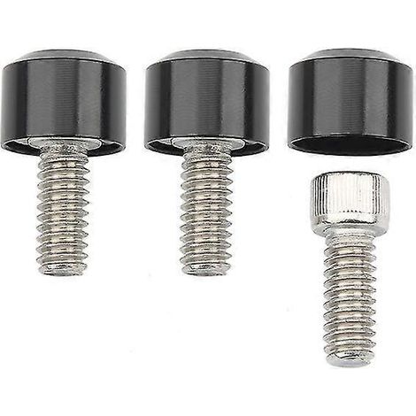Lot de 3 cache-vis Torx en acier inoxydable pour pare-brise de moto Harley Touring Trike Glide 96-13--E (1/5)