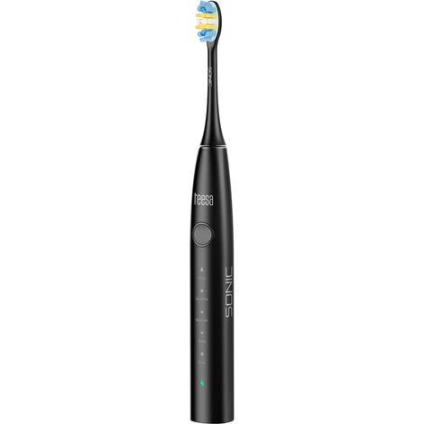 Cepillo de dientes sónico Teesa Sonic de 5 modos con estuche y cable, 2 cabezales.