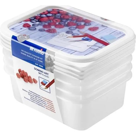 Accesorio de cocina Rotho domino hermético sin BPA 2L (1/3)