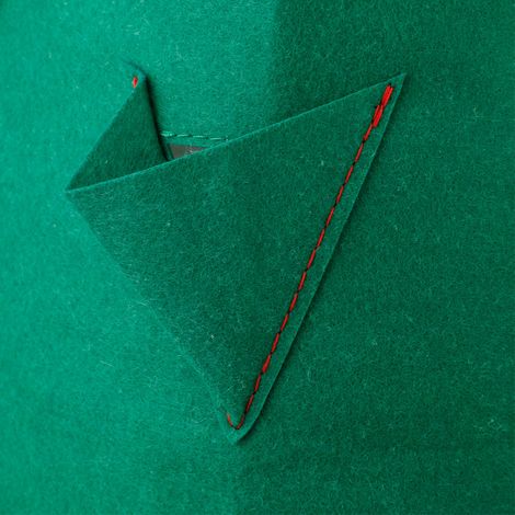 Sacs de plantation pour fraisiers avec poignées, 11 trous, pour culture verticale ou suspendue, en feutre, 38 x 22 cm, vert (1/5)
