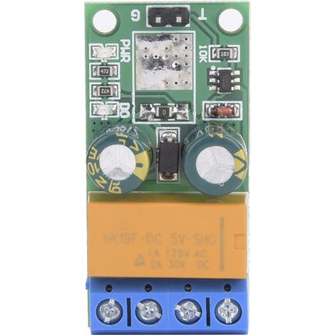 Carte Contrôleur de Moteur, Carte Contrôleur DR55B01 DC Motor Avant/arrière, Commande de Moteur à Relais de polarité Inversée à Verrouillage Automatique, Commandes de Moteur (6-24V) (1/5)
